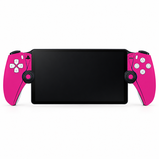 Hot Pink Skin for PlayStation Portal — front mockup; skin only