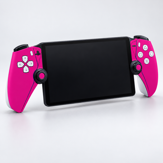 Hot Pink Skin for PlayStation Portal — hero mockup; skin only