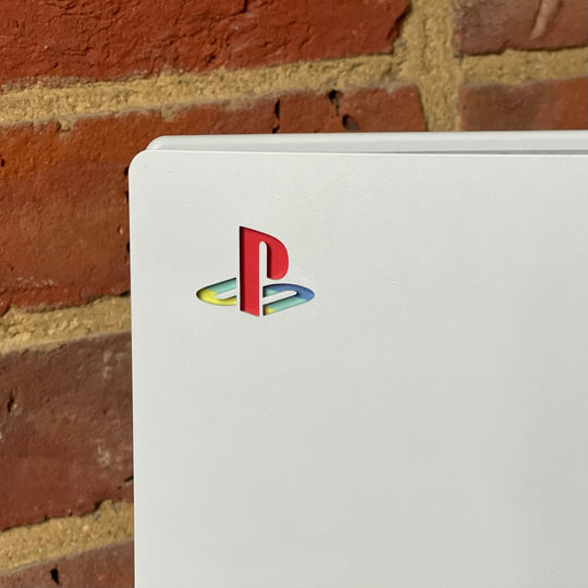 10/PCS RETRO PS LOGO PS5 PLAYSTATION 5 CONSOLE VINYL STICKER DECAL SKIN UNDERLAY