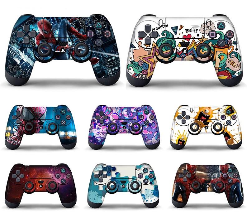 15 STYLES + LIGHT BAR DECAL - PLAYSTATION 4 CONTROLLERS SKINS - best-skins