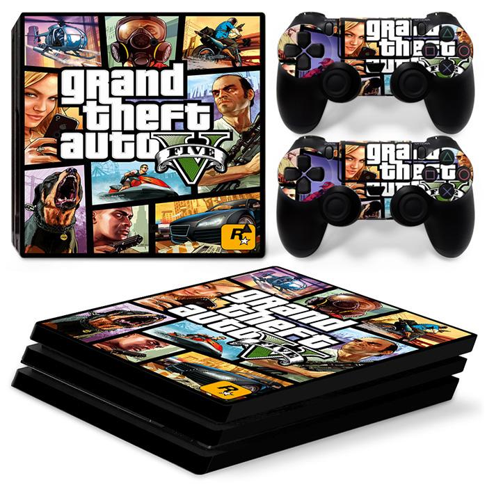 GTA 5 - PLAYSTATION 4 PRO PROTECTOR SKIN - best-skins