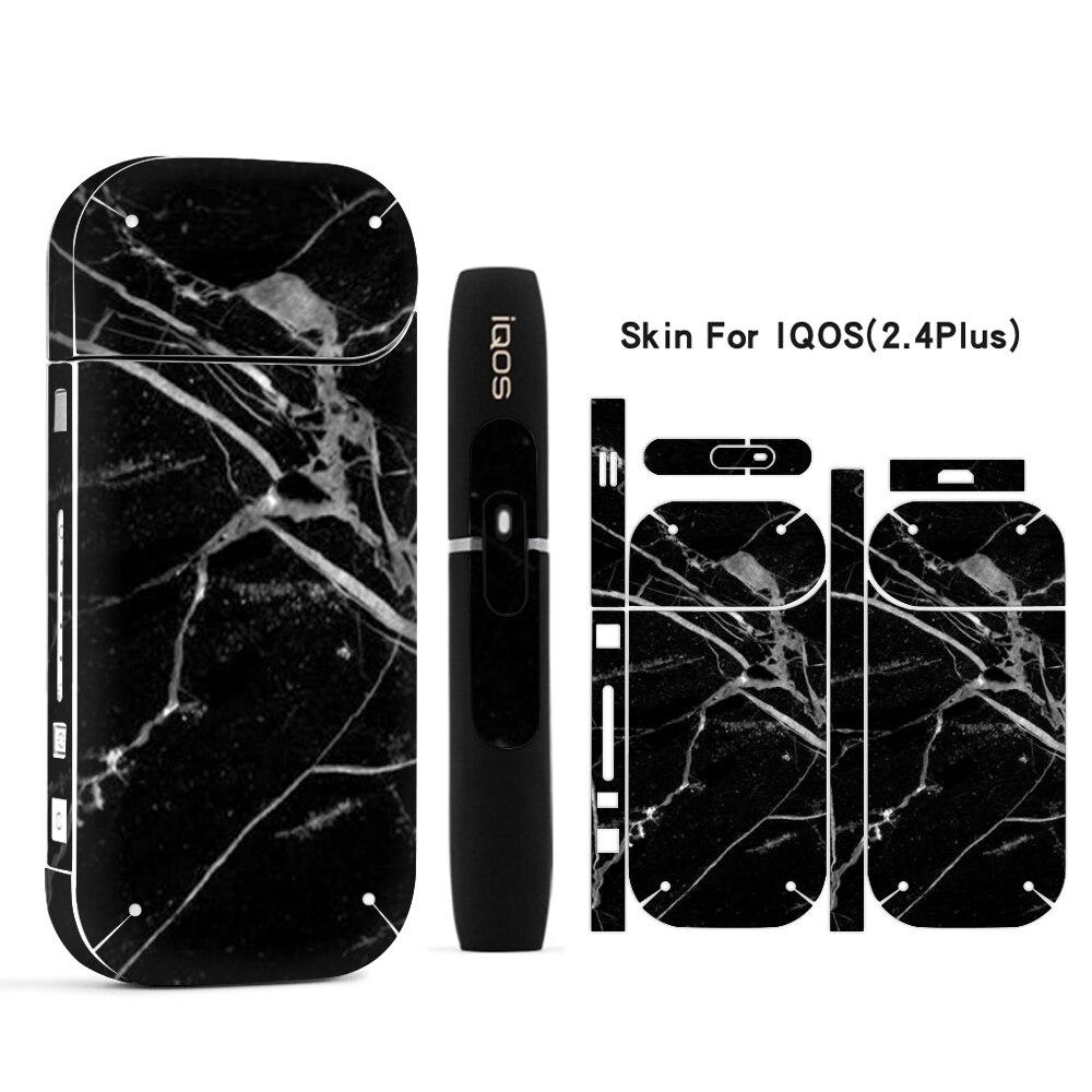 BLACK MARBLE - IQOS 2.4 PLUS PROTECTOR SKIN - best-skins
