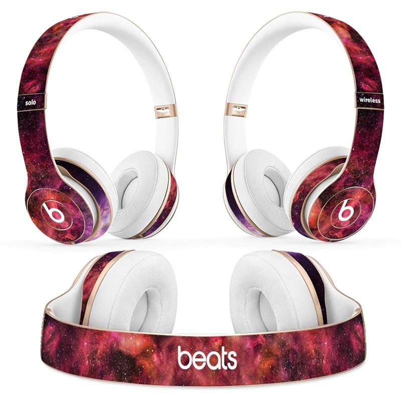 RED SPACE - BEATS HEADPHONES WIRELESS SOLO PROTECTOR SKIN - best-skins