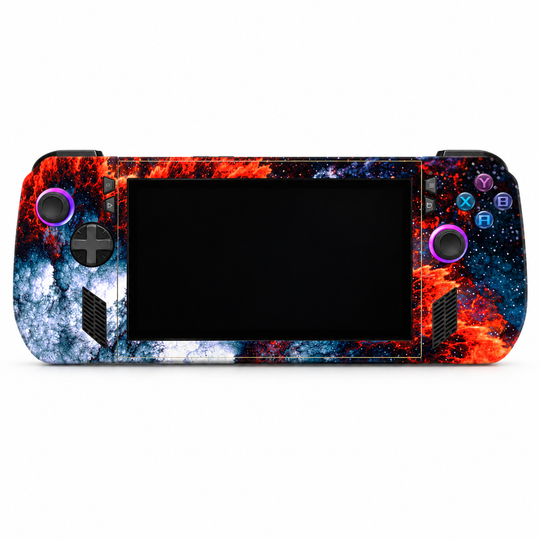Lava Ice Skin for ASUS ROG Ally X — front mockup; skin only