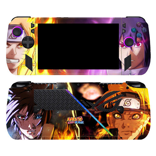 Naruto and Sasuke Rivalry Skin for ASUS ROG Ally X — supplier design and coverage reference