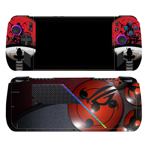 Naruto Sharingan Red Skin for ASUS ROG Ally X — supplier design and coverage reference