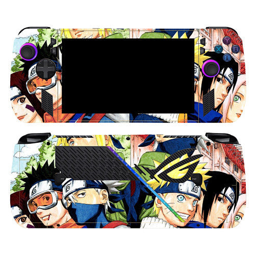 Naruto Team Seven Skin for ASUS ROG Ally X — supplier design and coverage reference