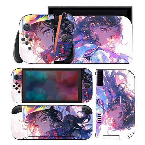 Neon Anime Dream Skin for Nintendo Switch 2 — supplier design and coverage reference
