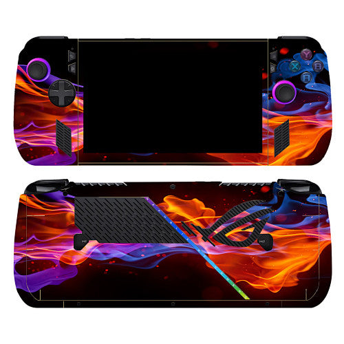 Neon Flame Skin for ASUS ROG Ally X — design reference