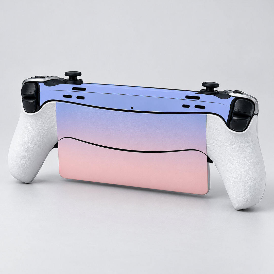 Pastel Dusk Gradient Skin for PlayStation Portal — back mockup; skin only