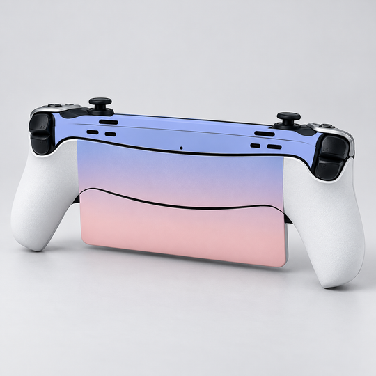 Pastel Dusk Gradient Skin for PlayStation Portal — back mockup; skin only