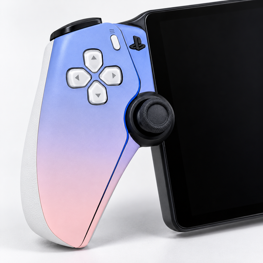 Pastel Dusk Gradient Skin for PlayStation Portal — detail mockup; skin only