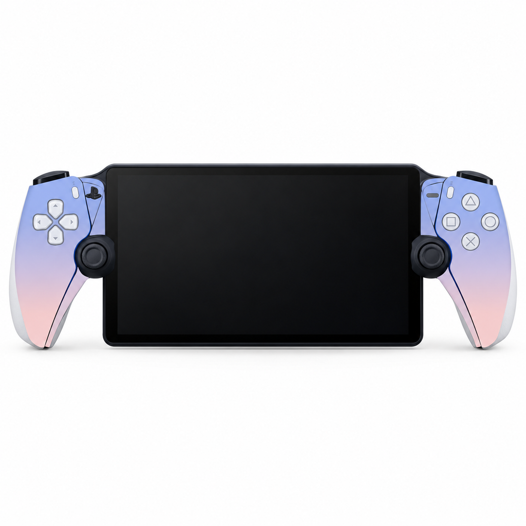 Pastel Dusk Gradient Skin for PlayStation Portal — front mockup; skin only