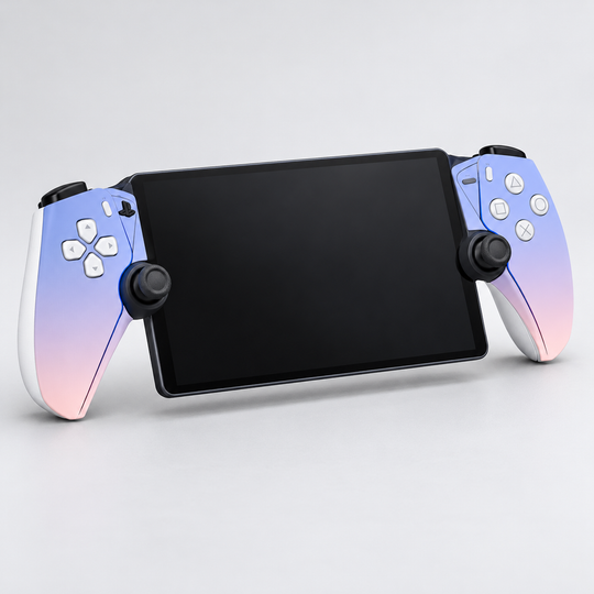 Pastel Dusk Gradient Skin for PlayStation Portal — hero mockup; skin only