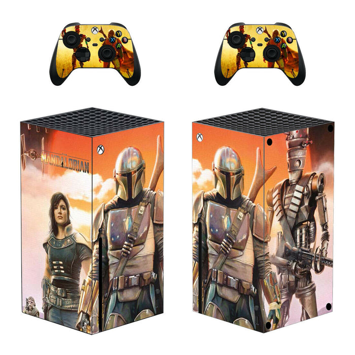 Mandalorian Xbox Series X Skin & Controller Set