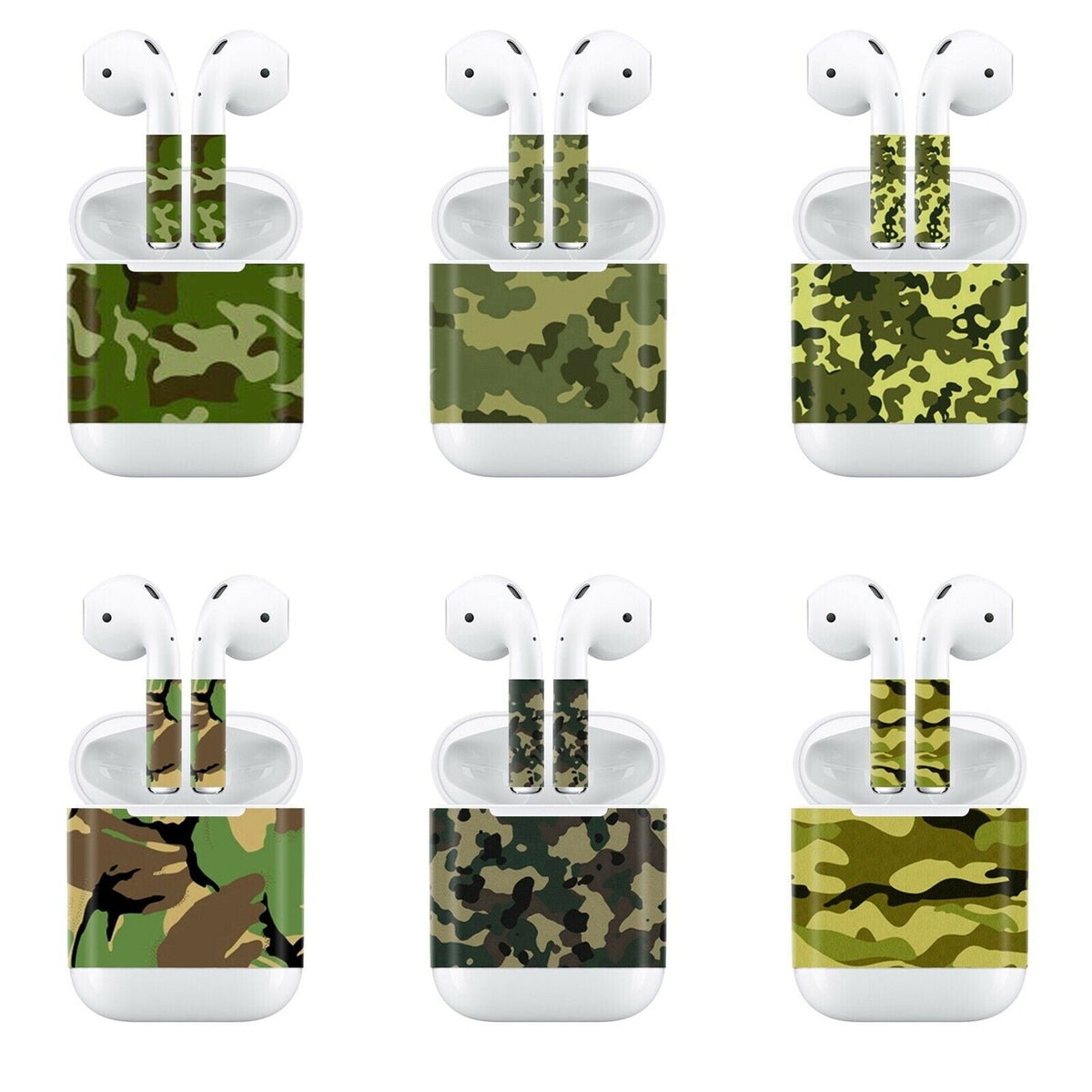 CAMOUFLAGE MILITARY - AIRPODS PROTECTOR SKIN - best-skins