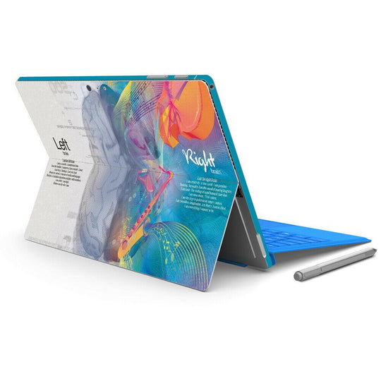 LEFT RIGHT BRAIN COLLECTION - SURFACE PRO 3 PROTECTOR SKIN - best-skins