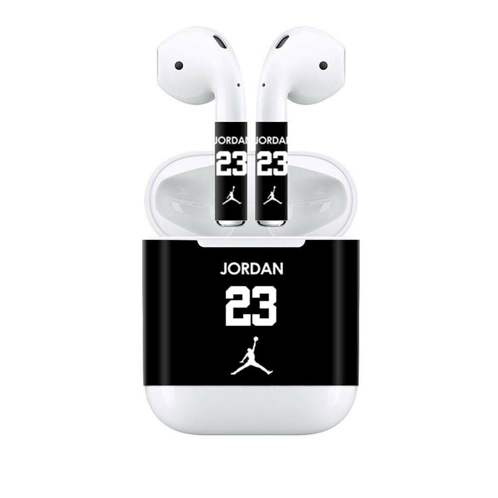 BLACK RED AIR JORDAN 23 - AIRPODS PROTECTOR SKIN - best-skins