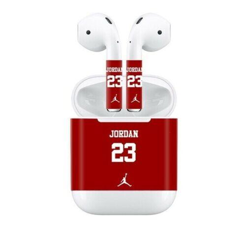 BLACK RED AIR JORDAN 23 - AIRPODS PROTECTOR SKIN - best-skins