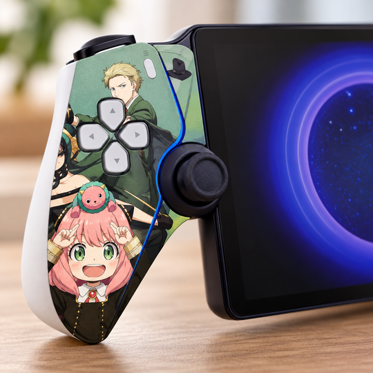 Spy x Family Anya Meadow Skin for PlayStation Portal — detail mockup; skin only