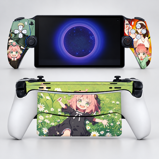Spy x Family Anya Meadow Skin for PlayStation Portal — hero mockup; skin only