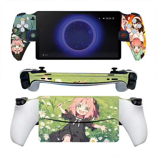 Spy x Family Anya Meadow Skin for PlayStation Portal — supplier design and coverage reference