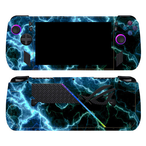 Teal Lightning Skin for ASUS ROG Ally X — design reference