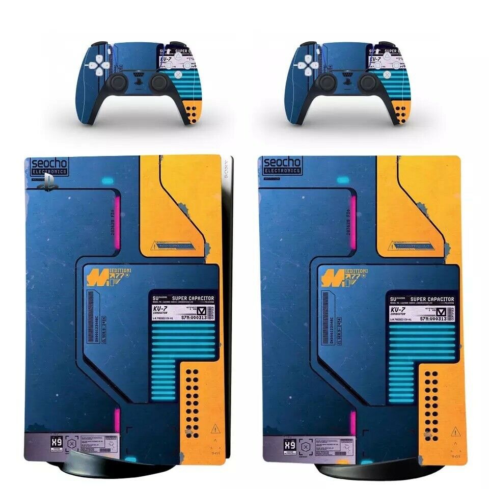 cyberpunk 2077 limited edition - ps5 digital edition protector skin