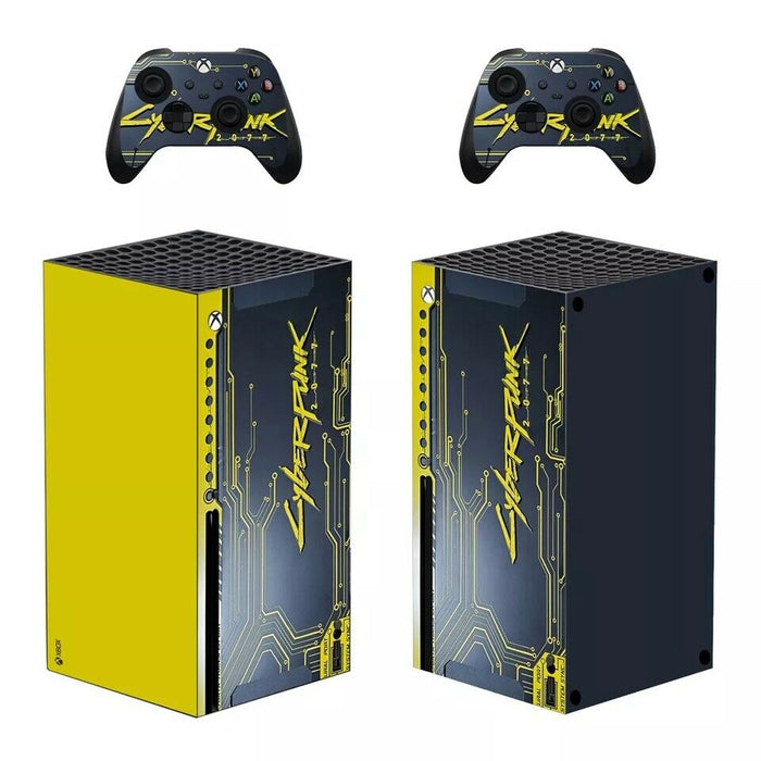 Cyberpunk 2077-Inspired Xbox Series X Skin & Controller Set